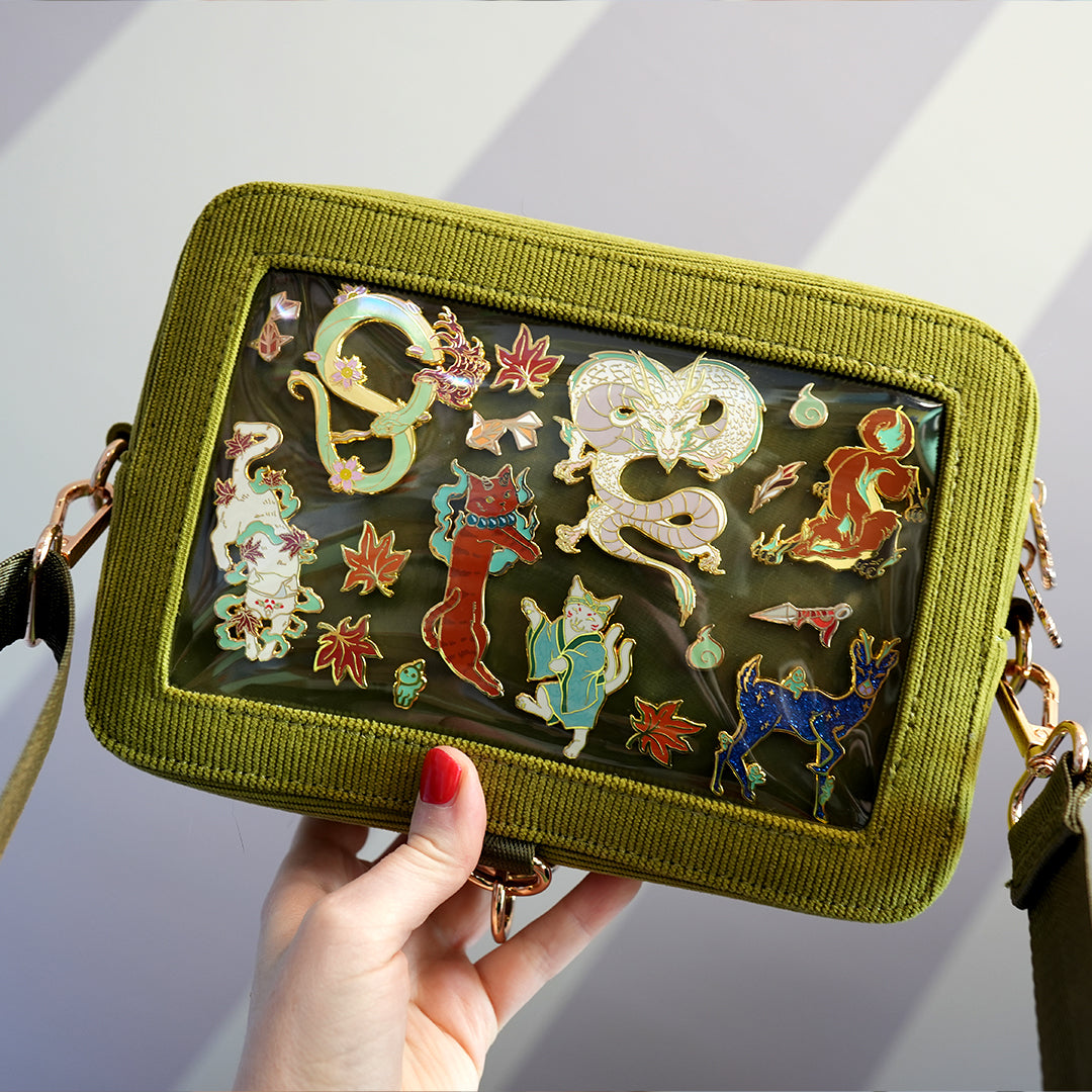 Ita Bag Backpack Old Rose + Front Pocket [GOLD HARDWARE]