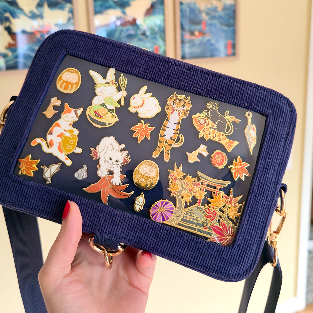 Front Pockets for your Ita Bag Backpack [GOLD HARDWARE]