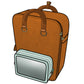 Ita Bag Backpack Mustard + Front Pocket [PRE ORDER]