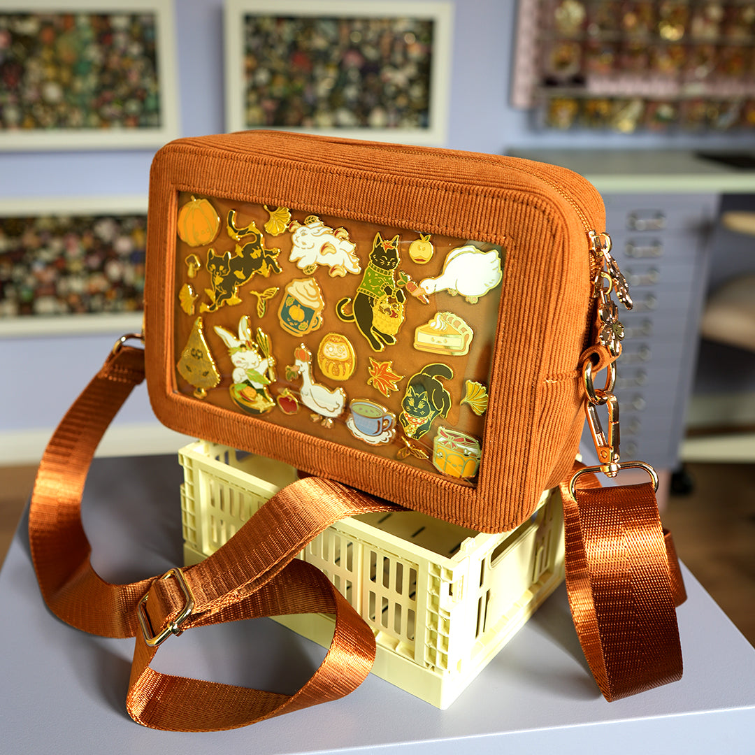 Front Pockets for your Ita Bag Backpack [GOLD HARDWARE]