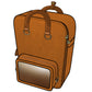 Ita Bag Backpack Mustard + Front Pocket [PRE ORDER]