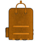 Ita Bag Backpack Mustard + Front Pocket [PRE ORDER]