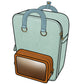 Ita Bag Backpack Mint + Front Pocket [PRE ORDER]