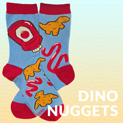 Dino Nuggets - Art Socks