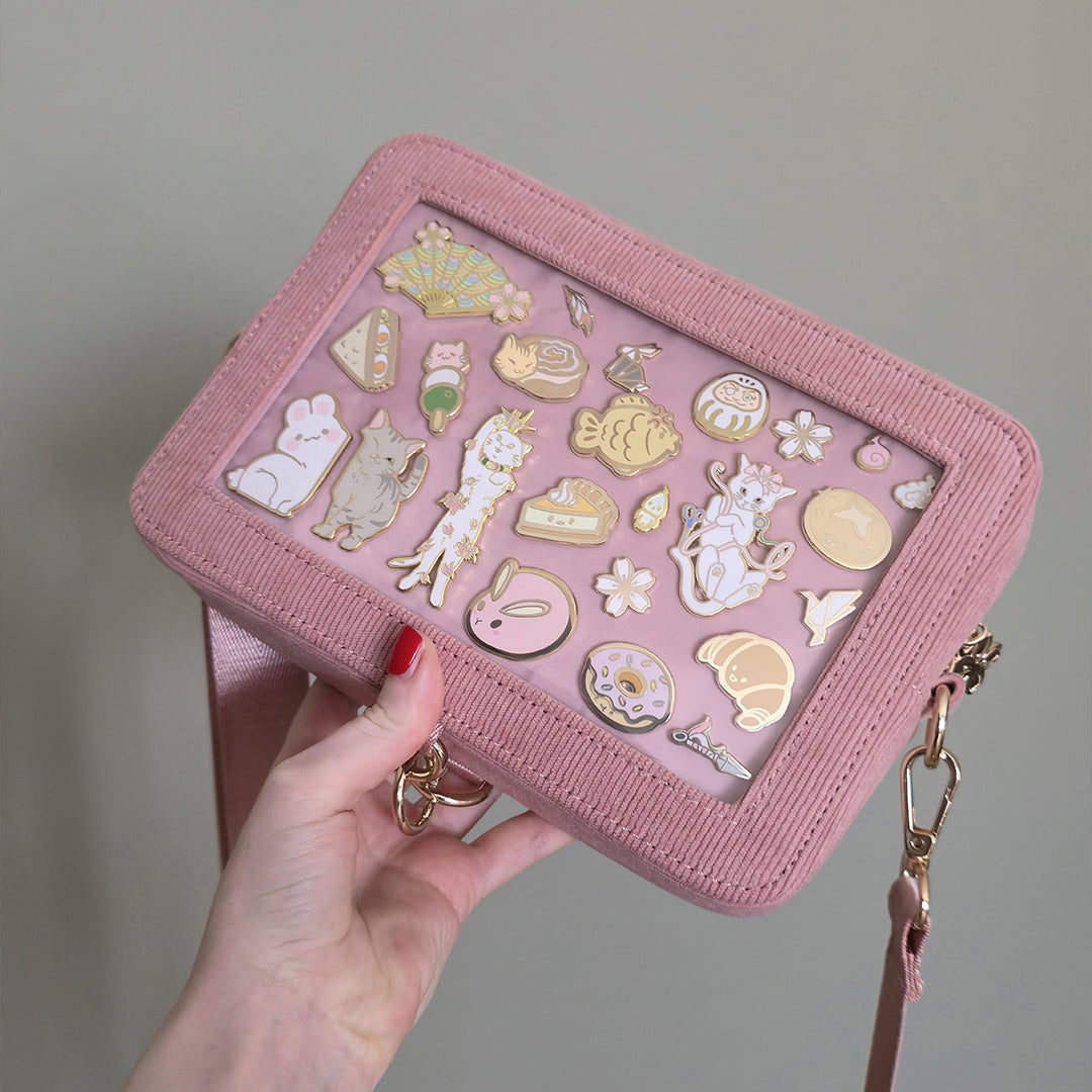 Front Pockets for your Ita Bag Backpack [SILVER HARDWARE]
