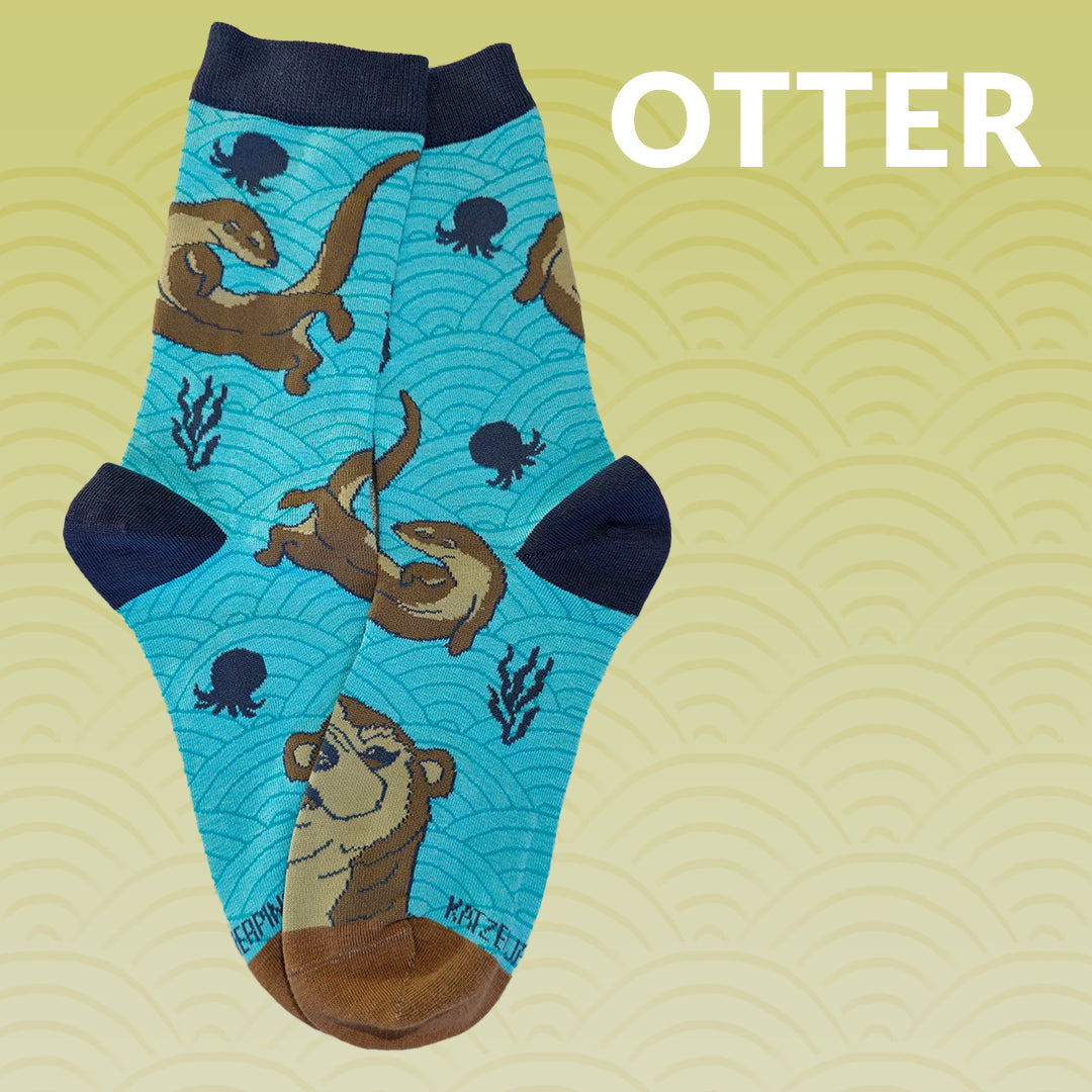 Otter - Art Socks