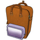 Ita Bag Backpack Mustard + Front Pocket [PRE ORDER]