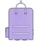 Ita Bag Backpack Purple + Front Pocket [PRE ORDER]