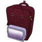 Ita Bag Backpack Red + Front Pocket [PRE ORDER]