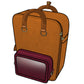 Ita Bag Backpack Mustard + Front Pocket [PRE ORDER]