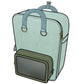Ita Bag Backpack Mint + Front Pocket [PRE ORDER]