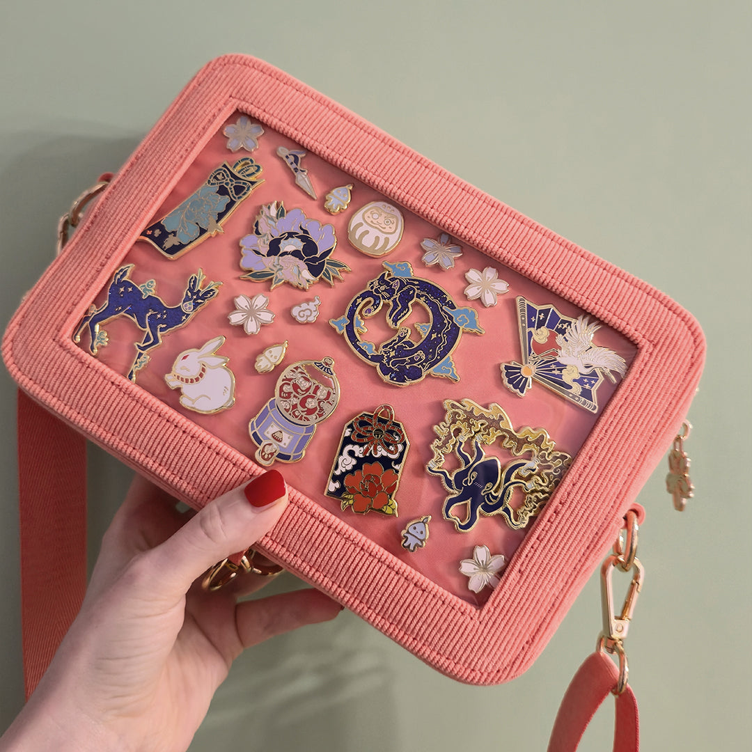 Front Pockets for your Ita Bag Backpack [GOLD HARDWARE]