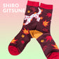 Shiro Gitsune - Art Socks