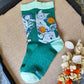 Space Cat - Art Socks