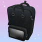 Ita Bag Backpack Black & Silver + Front Pocket [PRE ORDER]