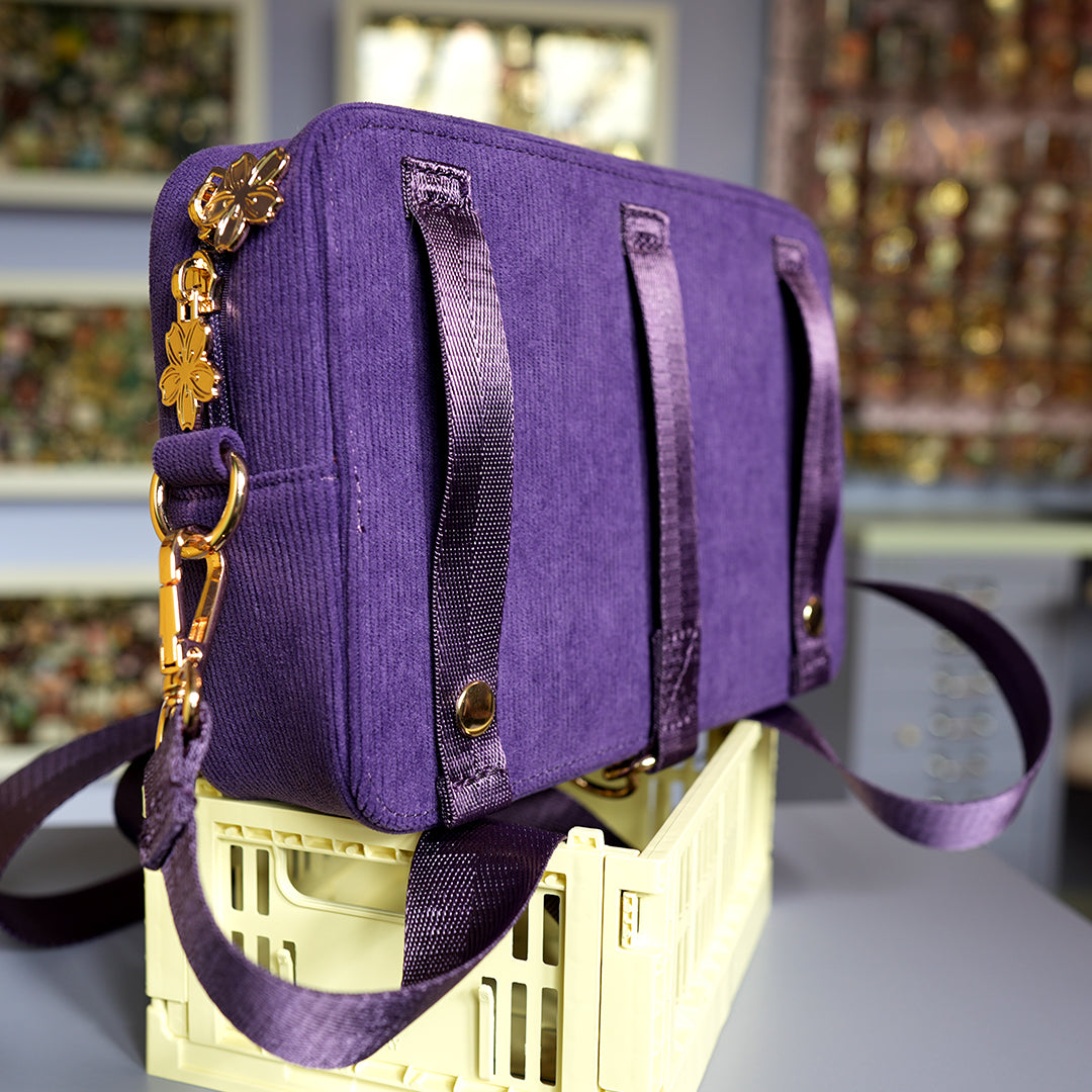 Ita Bag Backpack Midnight + Front Pocket [SILVER HARDWARE]