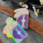 Holo Sticker Small - Catsune, Cleric's Book, Knight's Shield